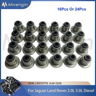 Engine Inlet exhaust valve oil seal For Jaguar Land Rover 2.0L 3.0L Diesel 204DTD 204DTA 204DTY DT30