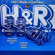 Audi A4 B8 4WD Quattro - H&R Sport Springs