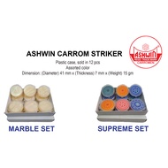 CARROM STICKER ASHWIN CARROM STRIKER VELVET CASE