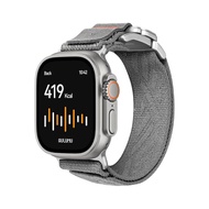 AULUMU C03 Titanium Alloy Magnetic Buckle Nylon สายนาฬิกาไนล่อนเกรดพรีเมี่ยม สำหรับ WatchS1-11/Se1-