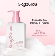 Glad2Glow Milk Amino Acid Gentle Cleanser Face Wash 80ml