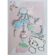 ~Gloria丽璇手作~(现货)手工编织树脂钥匙扣,包包、手机挂件礼物。 100%Handmade #keychain #bagcharm