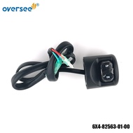 6X4-82563-01-00 TRIM & TILT SWITCH ASSEMBLY For Yamaha 4T 70HP 115HP Outboard Engine