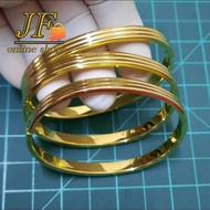 Gelang Tembaga Gred A Jalur (Oval)