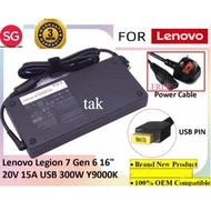 [SG] New 20V 15A 300W For Lenovo Laptop charger ac adapter Legion Y9000X Y920 R9000P R9000K Y9000K Y