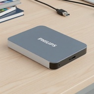 1TB 2TB Philips USB 3.0 Portable SSD, Fast Performance, Sleek Design for Mac PC TV  1TB 2TB Philips 