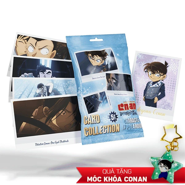 Combo 5 Thẻ Sưu Tập - Polaroid Card Collection Thám Tử Lừng Danh Conan Movie 2025 - Dư Ảnh của Độc N