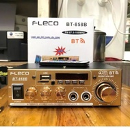 Fleco F-858B Bluetooth Karaoke Mp3 Player Amplifier FM RADIO Karaoke Amplifier