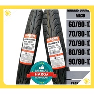 Maxxis Diamond MA3D Tyre 17 Tubeless Tayar Tires TYRES RODA 70/90-17 80/90-17 70/80-17 60/80-17 90/80-17 100% Original