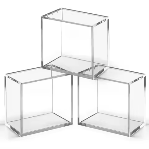 Collector's Showcase Magnetic ETB Acrylic Plastic Storage Box, 5mm Ultra-Transparent UV-Blocking Ant