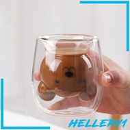 [Hellery1] Double Cup, Insulated Drinking Glass, Creative Espresso Cup