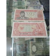 ready uang lama 1 rupiah soekarno 1964 asli MURAH