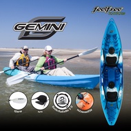 เรือ เรือคายัค FEELFREE KAYAK GEMINI เรือพาย 2 ที่นั่ง **แถมฟรีไม้พาย และ กระเป๋ากันน้ำ มูลค่ารวมกว่