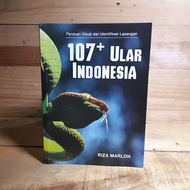 (SOFTCOVER) Buku "107+ Ular Indonesia"