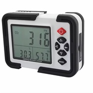 JIUya Portable Digital CO2 Meter CO2 Monitor Detector Gas Analyzer 9999ppm CO2 Analyzers Temperature