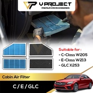 Mercedes-Benz C / E / GLC W205 W213 X253 Cabin Air Filter Aircon Filter Blower Car Replacement Parts