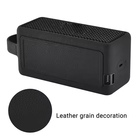 Silicone Carrying Case with Handle Waterproof Foldable Protective Cover for Marshall EMBERTON III Po