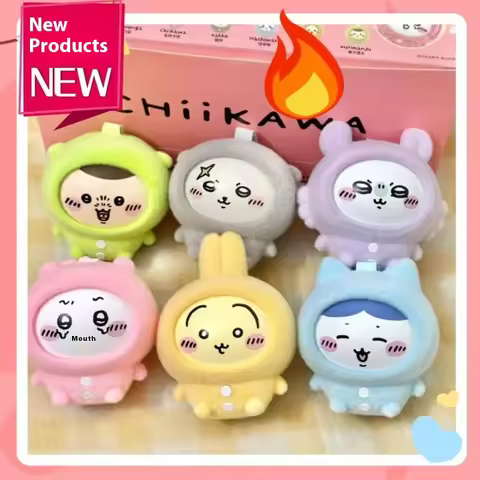 In Stock original Miniso Chiikawa Nightwear Face Changing Pendant Blind Box Vinyl Series Bag Decorat