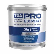 สีน้ำทาภายนอก ชนิดด้าน TOA PRO EXPERT PM100 1 แกลลอน (1287749)