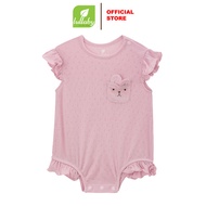 LULLABY - Body bé gái COTTON Pointelle - NH376N