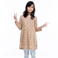 AQEELA Muslimah Kids Zig Zag T-Shirt -Brown (ak319b)