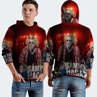 Sammy Hagar Vocabulary Rock Fullprint Hoodie Jacket Polyester Jersey Material