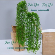 Fake Tree - Decorative bunch of vines with drooping leaves and snail scales, 9 branches, 110cm long