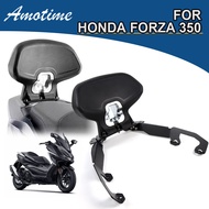 สำหรับ Honda FORZA 350 Forza350 NSS 350 NSS350 2021 2022แผ่นพนักพิงหลังเบาะพิงหลังที่นั่งผู้โดยสารด้านหลังสีดำสำหรับรถจักรยานยนต์