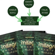 Baja milagrow milagro tinja ayam, habuk kayu smart enzim fertilizer made in malaysia 1kg 2kg 3kg baja ab baja organik