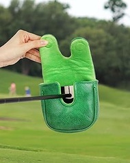 Big Teeth Golf Putter Covers Df3 Mallet Putter Headcover Magnetic Closure, Df3 Putter Cover Headcove
