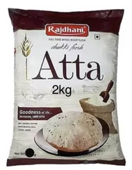 Rajdhani Chakki Atta 2kg 5kg แป้งสาลี whole wheat flour from India