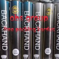 Backhand shuttlecock kok badminton speed 77 and 78 original
