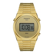 Tissot PRX digital 40mm. Tissot Prix digital gold color t1374633302000 men's watches