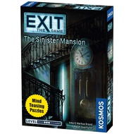Thames & Kosmos Exit: The Sinister Mansion | Exit: The Game - A Kosmos Game | Family-Friendly, Card-