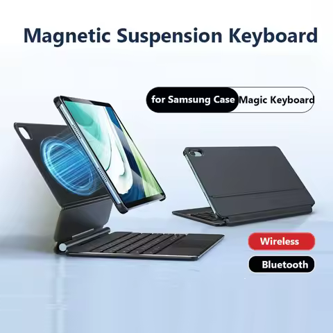 For Samsung Galaxy Tab S10 FE 10.9 X520 X526 2025 Ta S7 S8 X700 S9 S9 FE X510 11inch Magnetic Suspen