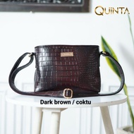 Nazilla Slingbag Quinta bahan croco tas selempang wanita best seller