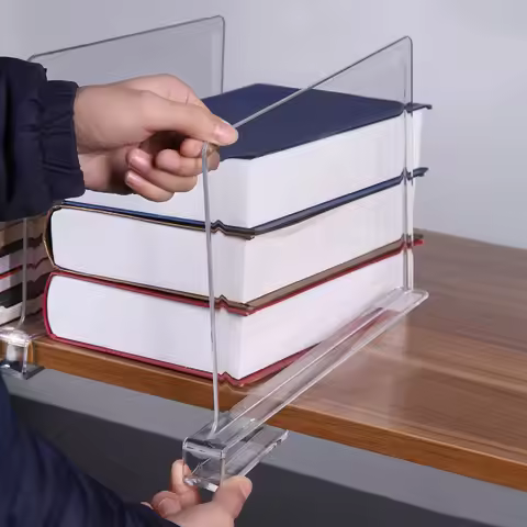 Closet Dividers Organizers Clear Acrylic Divider Board Adjustable Wardrobe Shelf Partition Plate Clo