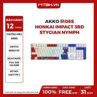 Akko 5108S Honkai Impact 3Rd Mechanical Keyboard - Style Nymph (Hotswap / RGB / Crystal Sw)