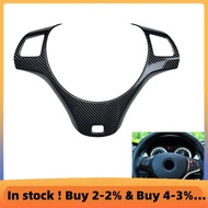 LHD Carbon Fiber Car Steering Wheel Trim for  3 Series E90 E92 E93 2005-2012 Car Steering Wheel Deco
