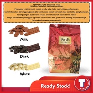 [MELTING RISK] Beryls Compound COIN & BLOCK - 1kg / 500g Chocolate Masakan BERYL'S MILK DARK WHITE C
