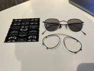 Eyevan 7285 Sunglasses with Clip-on Lenses