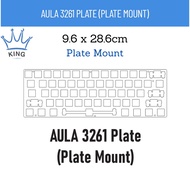 [AULA F3261 ANSI Plate (Plate Mount)] - Switch Housing 14x14mm in mica.