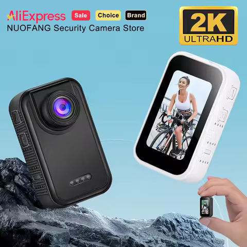 D200 2K Thumb Action Camera Pocket Sport Cam 1.47 Inch 120 Angle Recorder Professional Photo Portabl