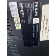 philips 50’set backlight tv.