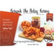ubi pedas kering by ikki food