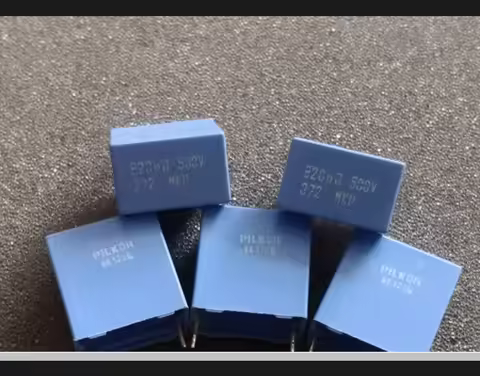 10PCS Original NEW PILKOR BC MKP372 0.82UF 500V P15MM 824 820NF 824/500V blue FILM CAPACITOR MKP 372