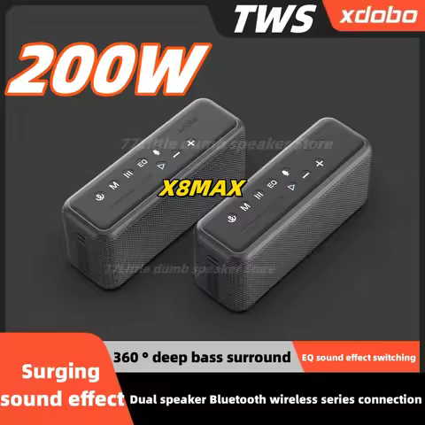 XDOBO X8 Max 100W Portable Wireless Bluetooth Speakers TWS Subwoofer 2000mAh Large Capacity Mobile P