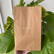 8" SOS Paper Bag (Brown) 50pcs+/-