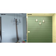 Kayu MDF Shiplap Wainscoting senang cat saiz ( Tebal 9mm x Panjang 4kaki) x Lebar 1in/2in/3in/4in/5i