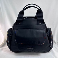 BESIDE-U專櫃皮件 單純俐落樸實的後背包RFID防盜材質 BTFA01J-100黑色$3350